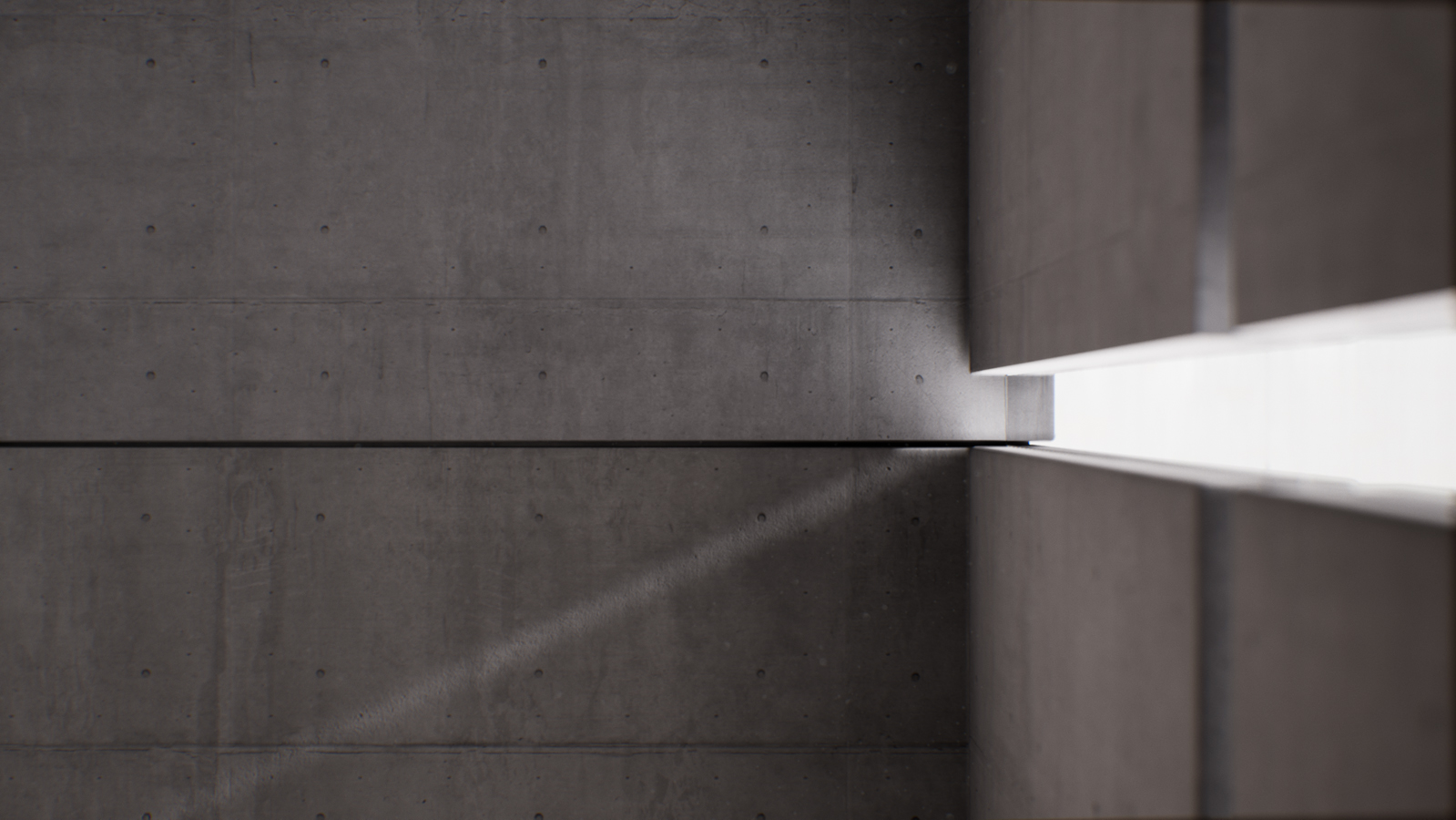 Photo showing the detail of the concrete texture