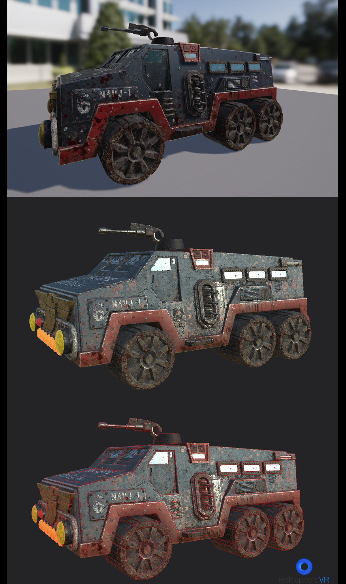 Main vehicle