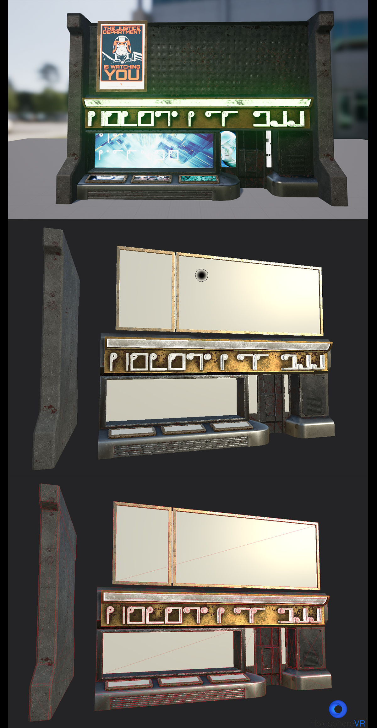 More side buildings
